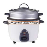 RC-150A 500W 1.5L white color automatic electric steamer with glass lid